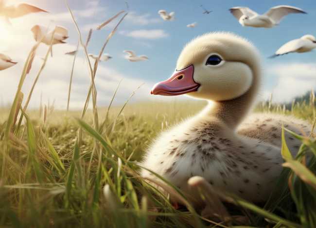 童话故事《丑小鸭》；安徒生童话丑小鸭