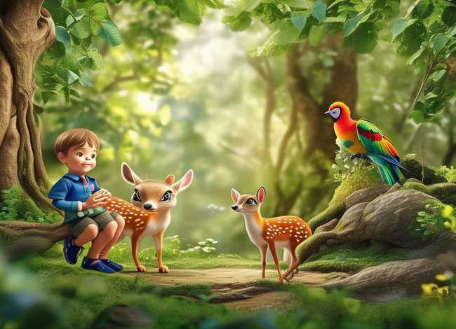 关于动物的儿童故事100字 关于动物的幼儿故事150