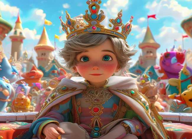 皇帝的故事儿童；皇后和皇帝的故事儿童