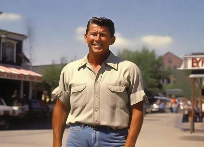 里根小时候故事简单概述 - 里根年轻时候