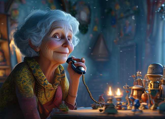魔法奶奶的电话儿童故事，魔法奶奶的电话故事视频