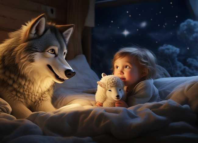 儿童睡前催眠故事狼与小羊;幼儿睡前讲故事狼和小羊 儿童睡前催眠故事狼与小羊;幼儿睡前讲故事狼和小羊