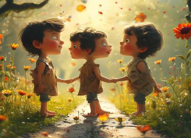 儿童故事三心二意；幼儿故事三心二意