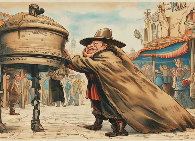 掩耳盗铃故事；掩耳盗铃故事英文翻译