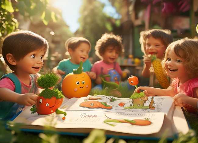 蔬菜故事幼儿园、幼儿园蔬菜的故事