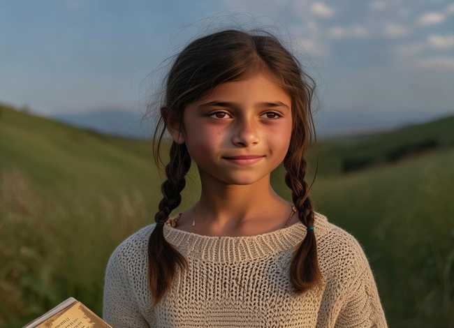 小女孩的背景故事，小女孩的背景故事是什么