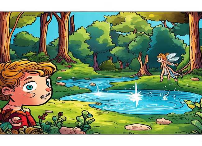 儿童故事英语连环画 英语故事连环画图片4张