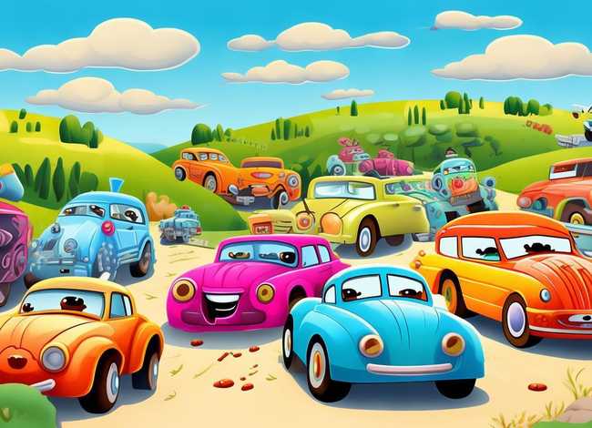 关于汽车的故事书绘本，关于汽车的故事书绘本图片