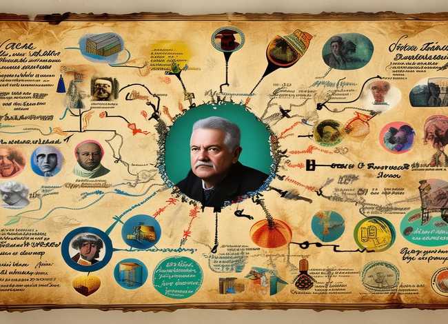 名人成长故事思维导图（名人成长故事思维导图模板）