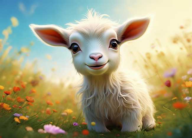 儿童绘本故事在线阅读小山羊，幼儿故事小山羊