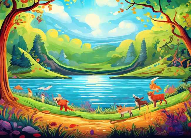 有关大自然的故事绘本；有关大自然的故事绘本图片