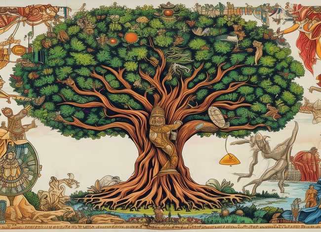 世界神话故事手抄报、世界神话故事手抄报怎么画