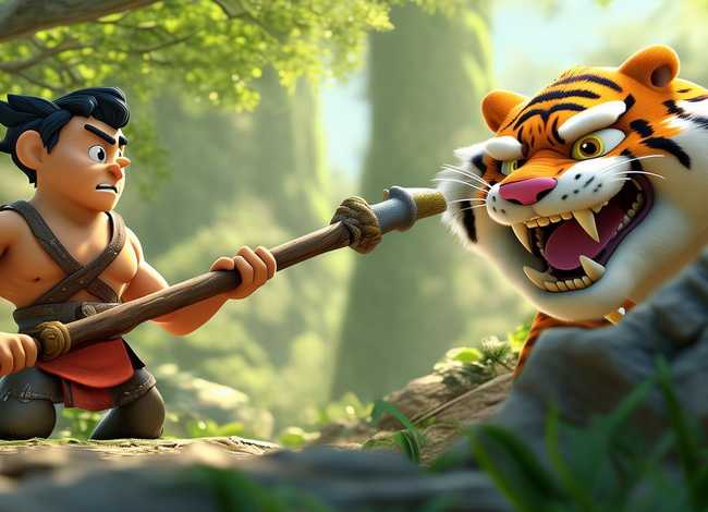 武松打虎的故事儿童版简短（武松打虎幼儿简短故事）