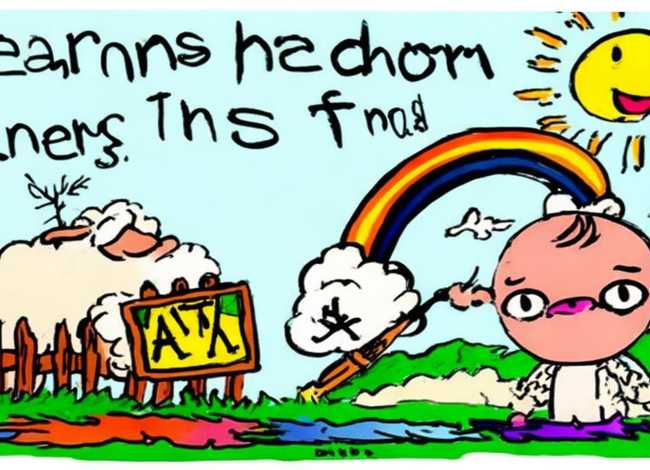 亡羊补牢儿童画 - 亡羊补牢儿童画手抄报