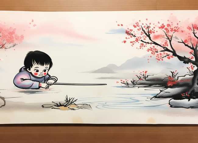 水墨画儿童故事视频教程 水墨画课程故事