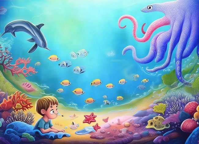 海洋的故事儿童故事 - 关于海洋的小故事幼儿