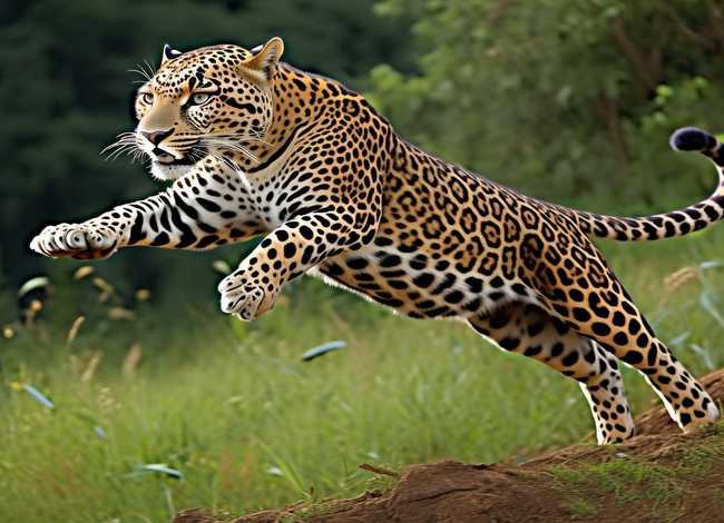 豹子表演视频（豹子表演视频播放）