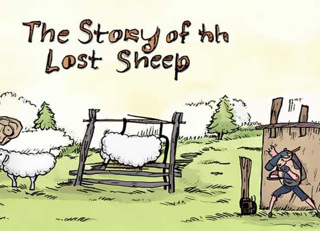 亡羊补牢寓言故事简笔画、亡羊补牢故事绘本简笔画图片大全