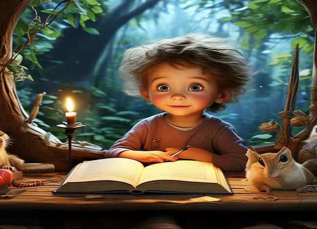 编童话故事书二年级绘画；编童话怎么写二年级