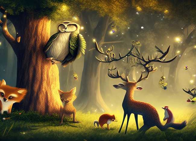 动物的童话故事251字作文；动物的童话作文250字