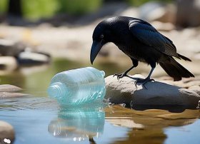 乌鸦喝水儿童故事原文（乌鸦喝水的故事原文视频）