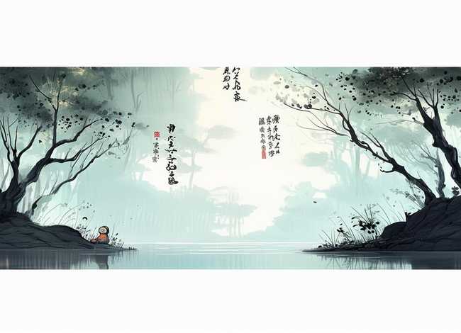 水墨画绘本故事 水墨画绘本故事图片