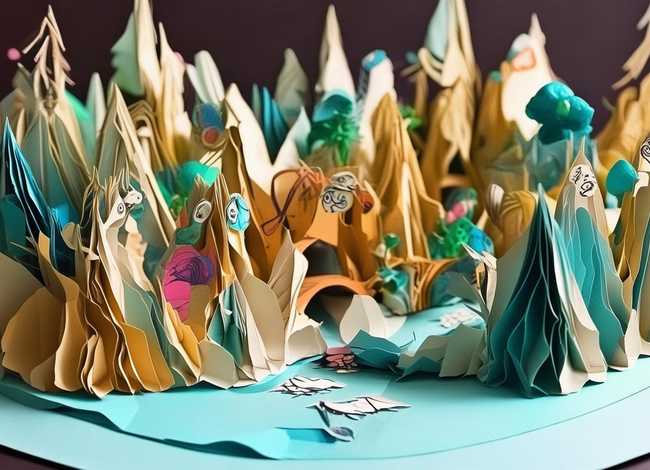 用折纸怎么折出来的故事、用折纸怎么折出来的故事作文