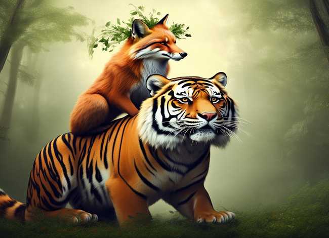 寓言故事狐假虎威教学设计及反思 - 寓言故事狐假虎威教学设计及反思简短