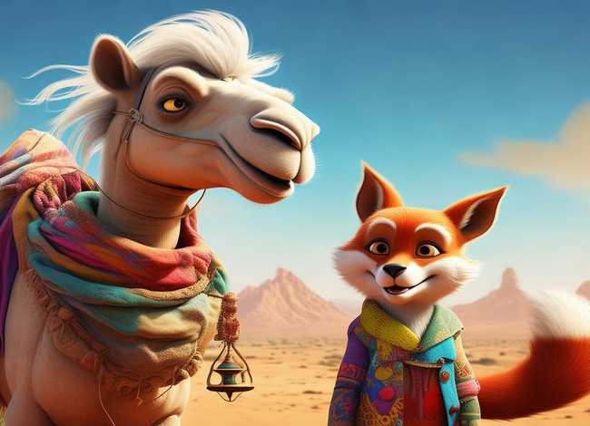 儿童故事狐狸和骆驼 骆驼和狐狸的故事告诉我们