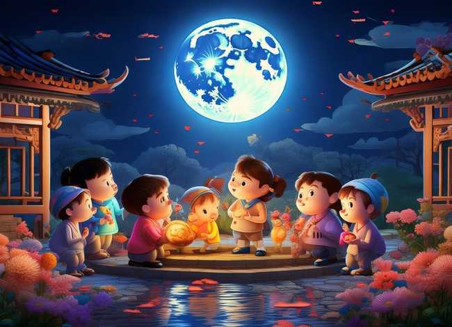 中秋儿童故事视频（中秋节幼儿故事视频）