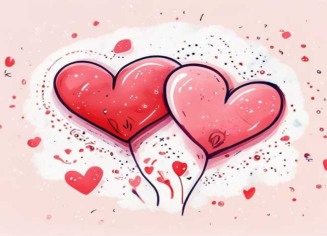 爱情图片简笔画 爱情图片简笔画大全