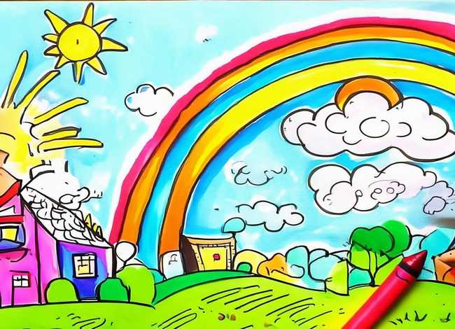 线描画儿童画简笔画、线描画儿童画简笔画图片