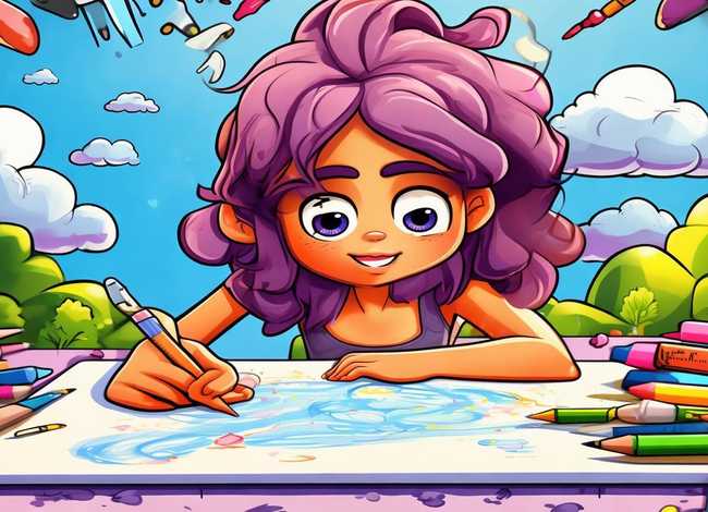 儿童手绘漫画教程 - 儿童手绘漫画教程图片