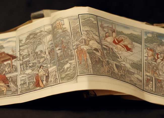 寓言故事连环画4幅图片一张纸 - 寓言故事连环画4幅图片一张纸怎么画