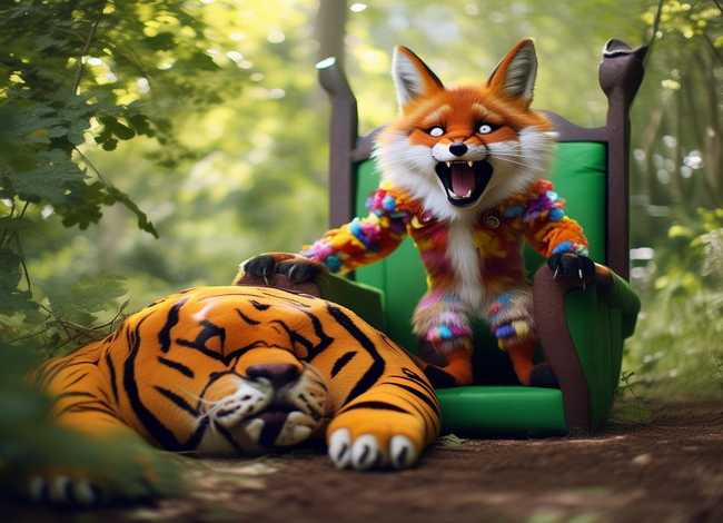 狐假虎威的儿童故事表演 狐假虎威的表演故事视频