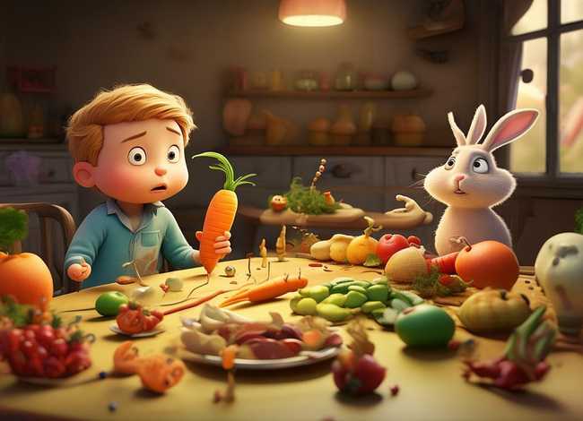 儿童故事挑食的严重后果，挑食的幼儿故事