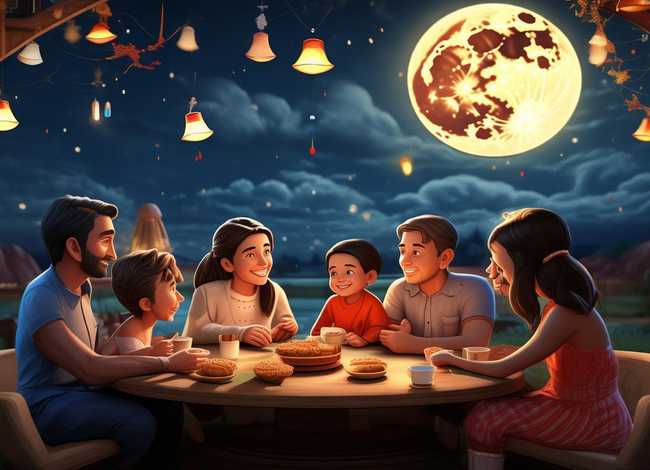 中秋节传说故事来历（中秋节传说故事来历50字）