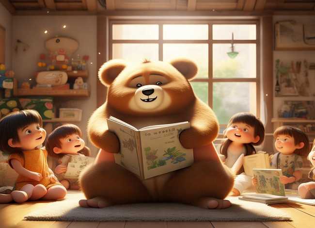 儿童故事熊爸爸十万个为什么、睡前故事熊爸爸十万个为什么