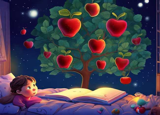 苹果的故事儿童睡前（关于苹果的睡前故事）