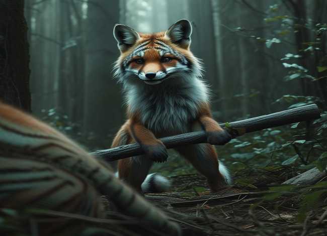 儿童故事狐假虎威完整版可打印，故事狐假虎威完整版文字