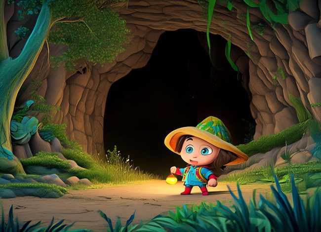 儿童故事洞穴里的探险家，山洞探险的故事