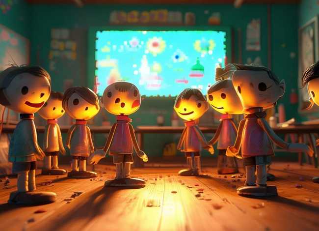 火柴人小学生故事；火柴人小学生故事视频