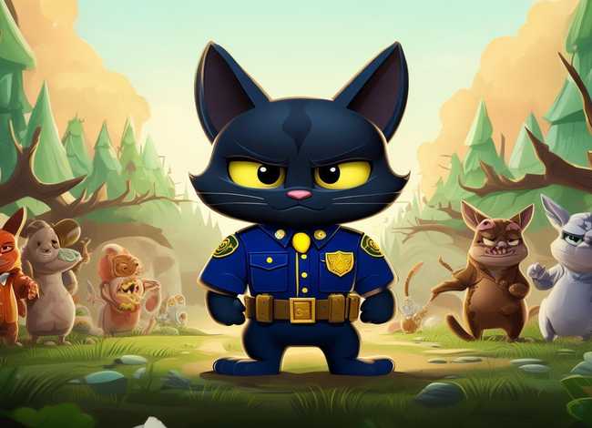 黑猫警长绘本故事、黑猫警长绘本故事视频 黑猫警长绘本故事、黑猫警长绘本故事视频