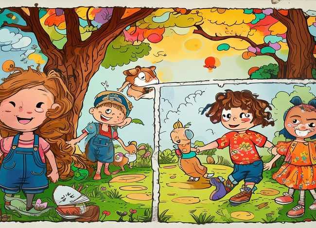 儿童连环画小故事图片 儿童连环画图片6张