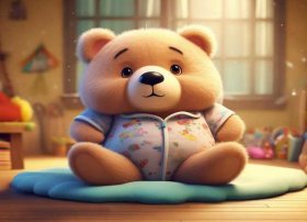 儿童故事爱哭的胖胖熊、幼儿故事爱哭的胖胖熊
