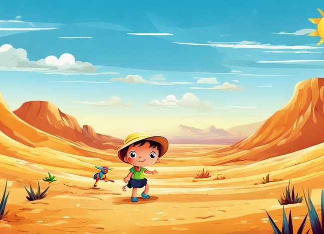 关于沙漠的儿童绘本 关于沙漠的儿童绘本图片