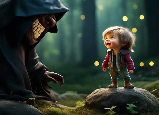 坏人和孩子儿童故事（小孩和坏人的故事）