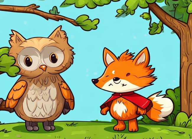 寓言故事儿童画作品 - 寓言故事绘画作品简单