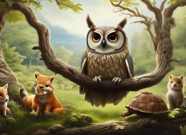 古代寓言的画（古代寓言的画面制作）