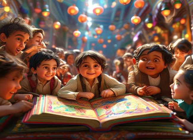伊朗儿童故事书、伊朗儿童节